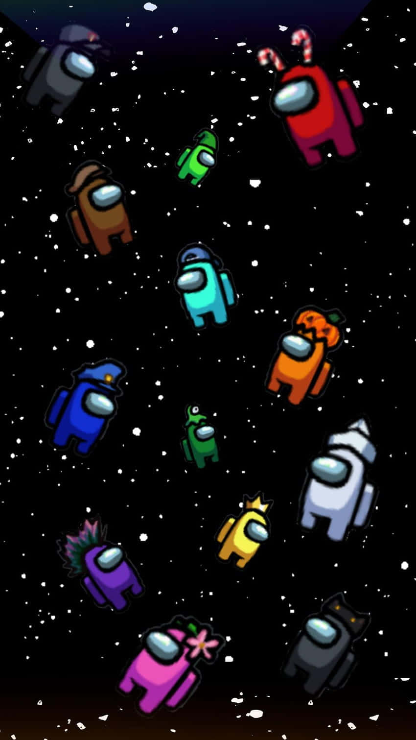 Among Us, colorful, characters, HD Phone Wallpaper