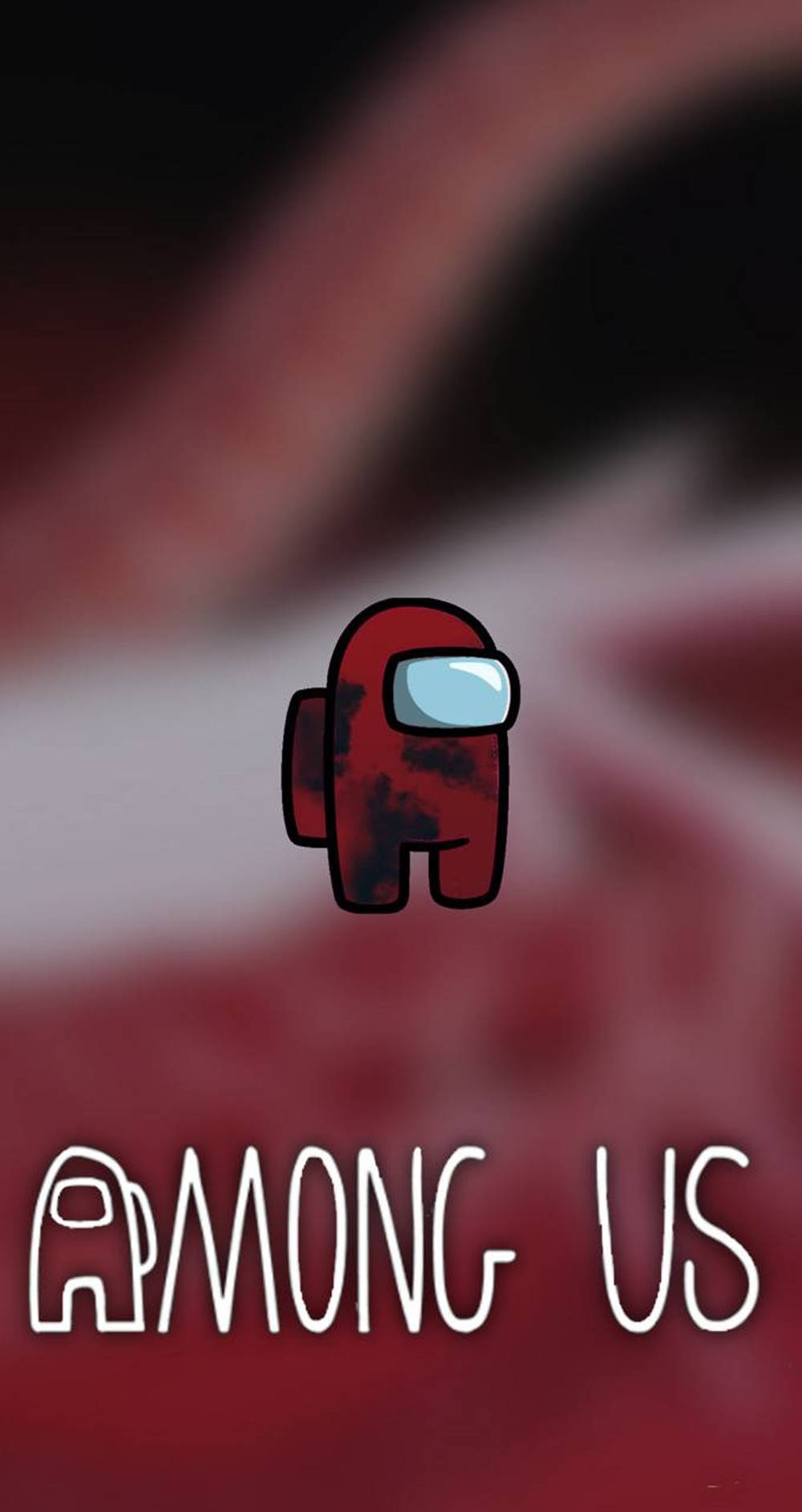 Among Us, red, bloodstain, HD Phone Wallpaper