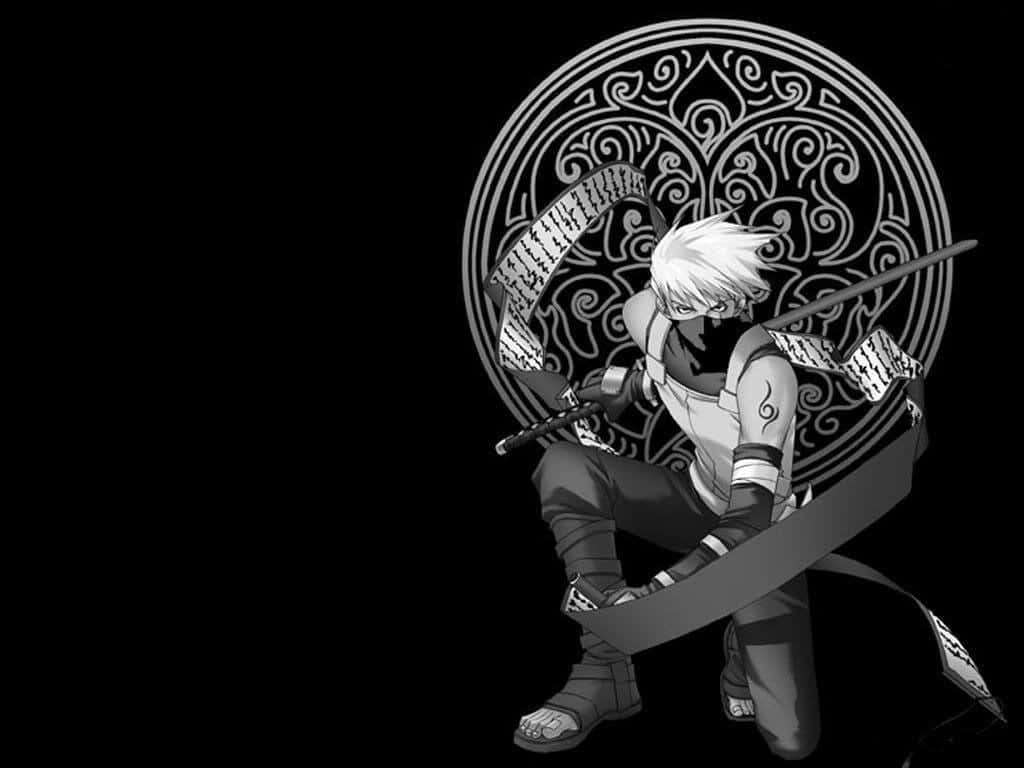 Anbu Black Ops, white hair, mask, SD Desktop Wallpaper