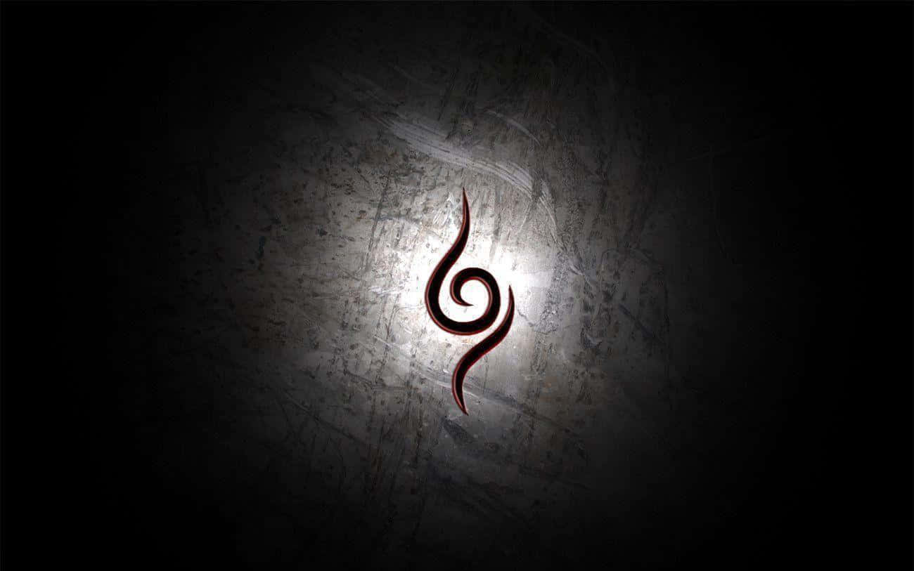 Anbu Black Ops, glowing red spiral symbol, spotlight, HD Desktop Wallpaper