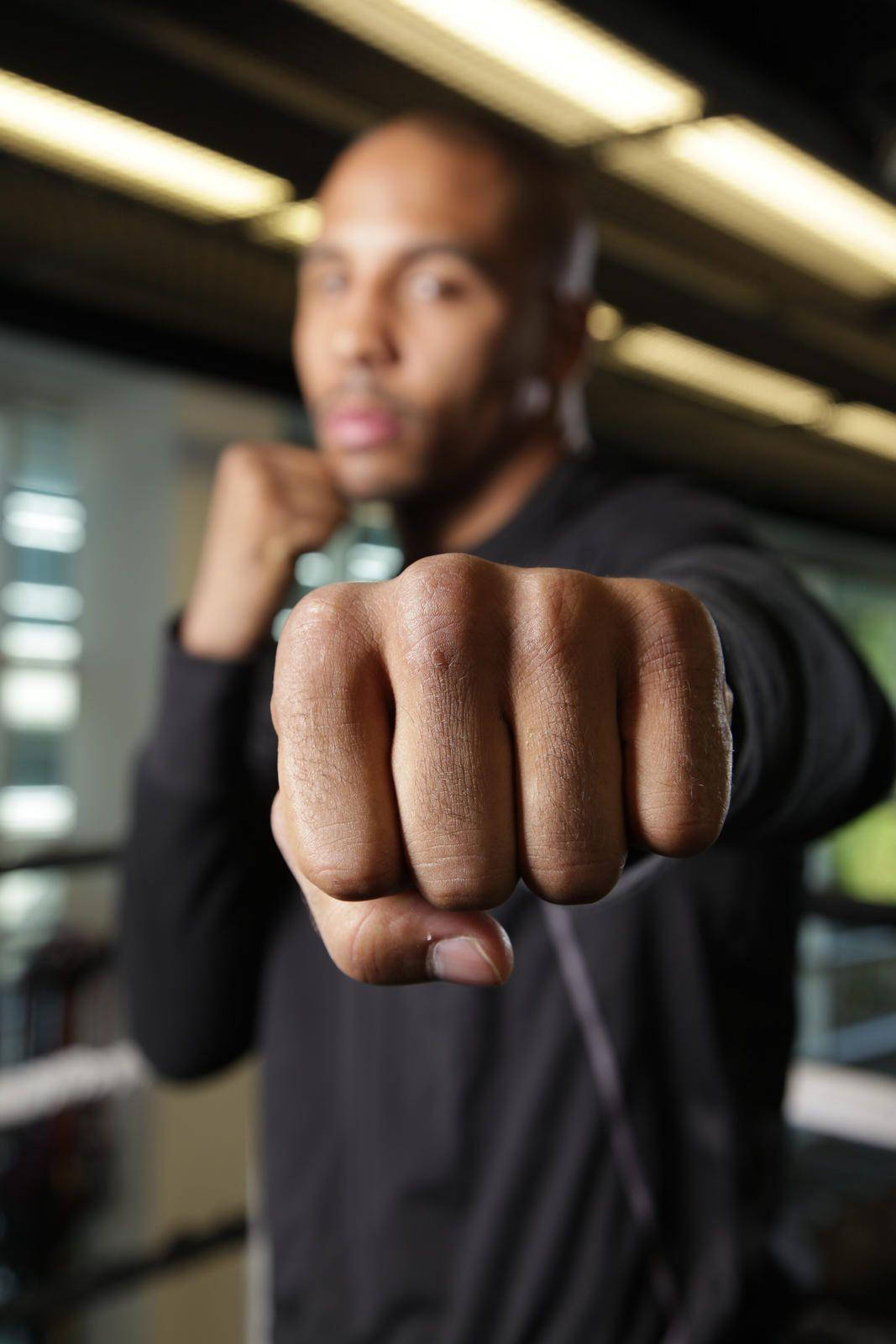 Andre Ward, fist, gym, HD Phone Wallpaper