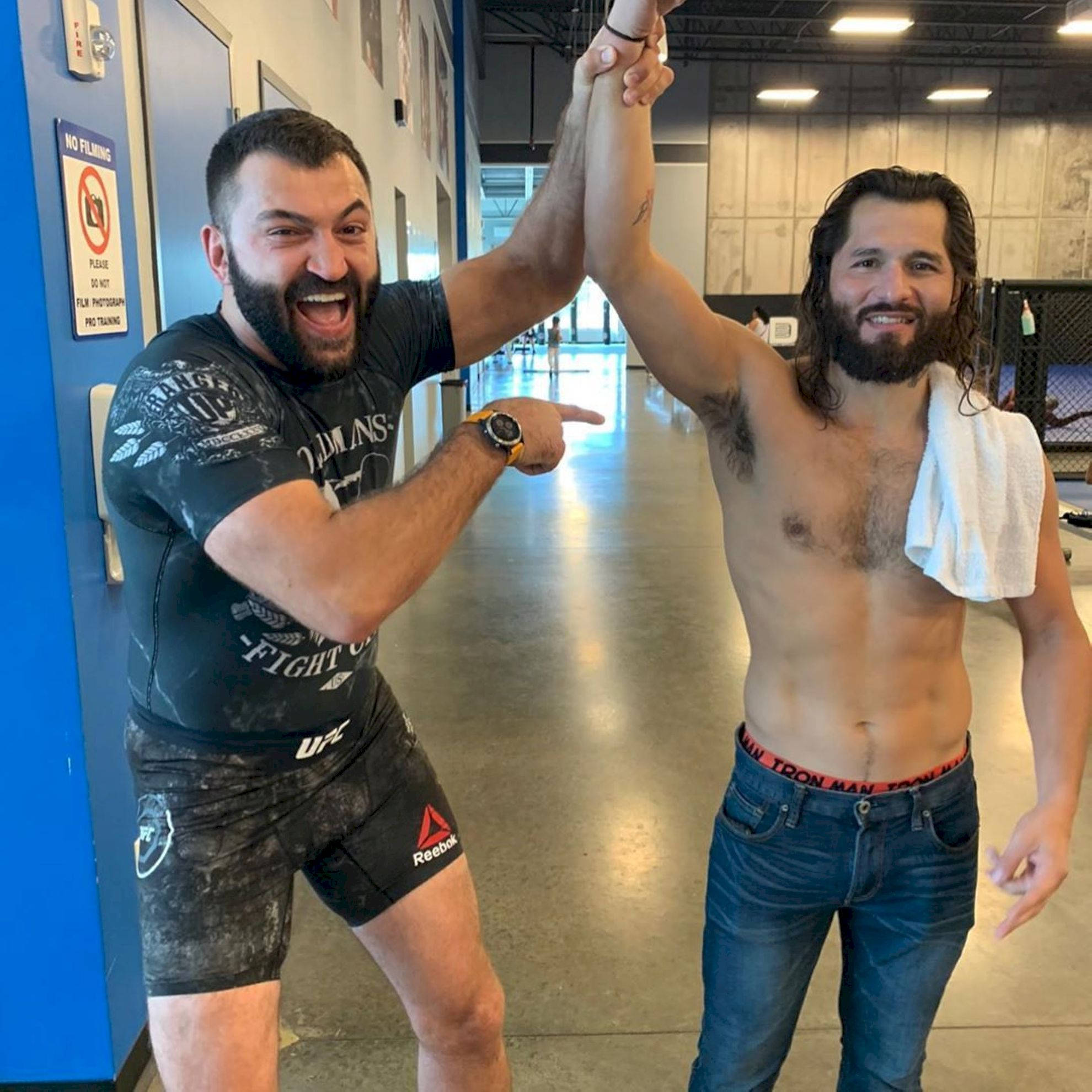 Andrei Arlovski, gym, bearded men, Full HD Desktop Wallpaper