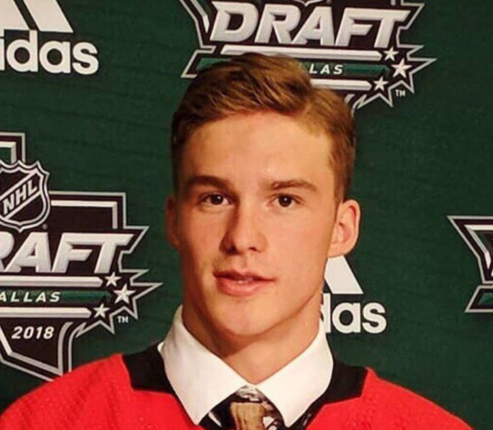 Andrei Svechnikov, 2018 NHL Draft, red sweater, SD Desktop Wallpaper