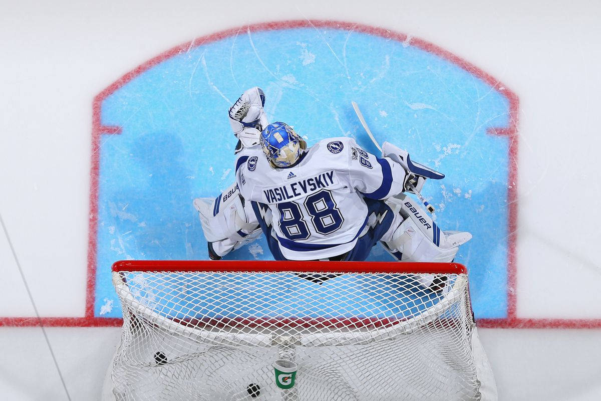 Andrei Vasilevskiy, ice hockey, goalie, SD Desktop Wallpaper