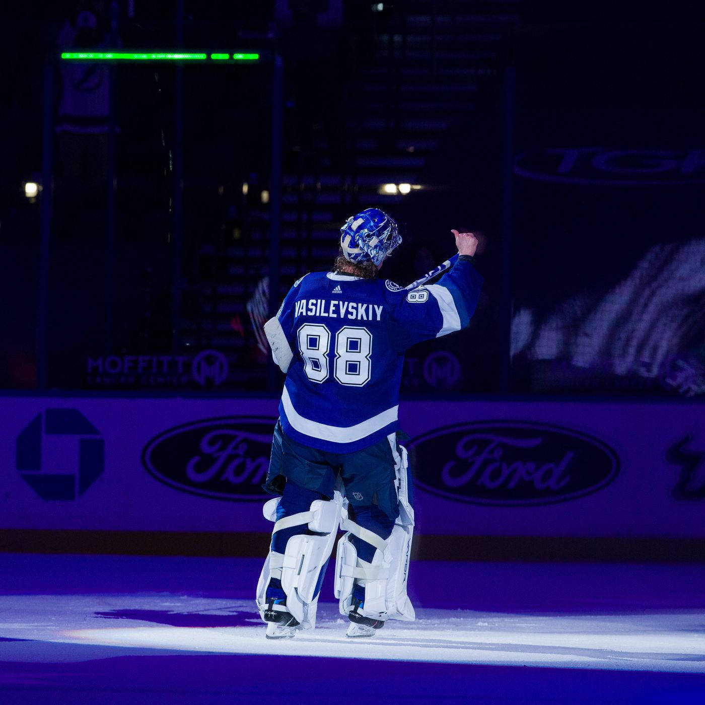 Andrei Vasilevskiy, ice rink, arena lights, HD Desktop Wallpaper