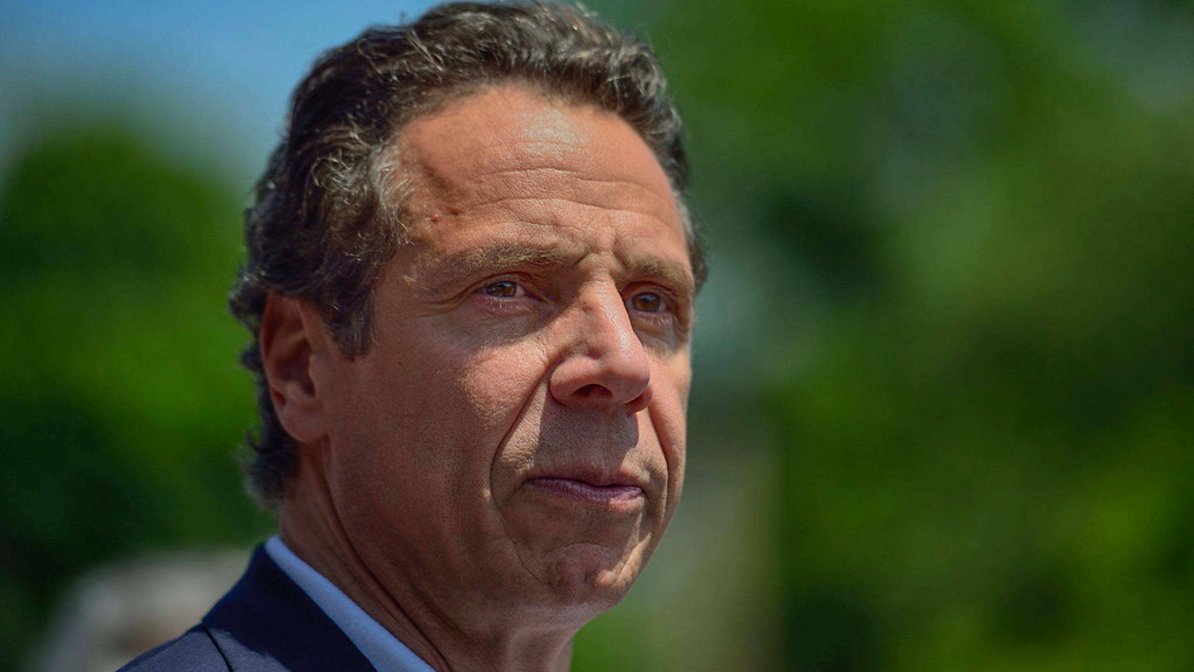 Andrew Cuomo, suit, close-up portrait, Full HD Desktop Wallpaper
