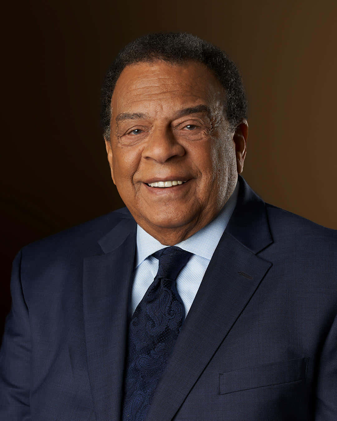 Andrew Young, navy suit, patterned tie, HD Phone Wallpaper
