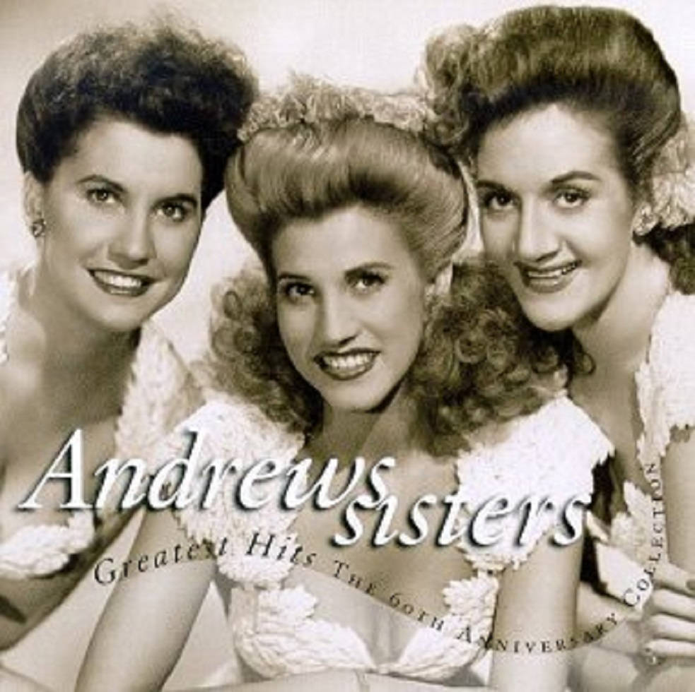 Andrews Sisters, 1940s, lace dresses, SD Desktop Wallpaper