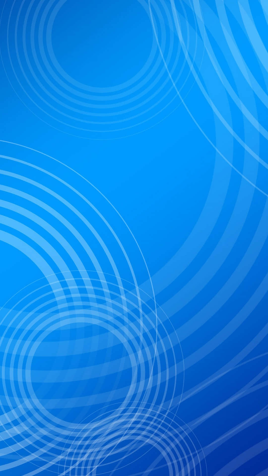Android 10, vibrant blue, abstract background, Full HD Phone Wallpaper
