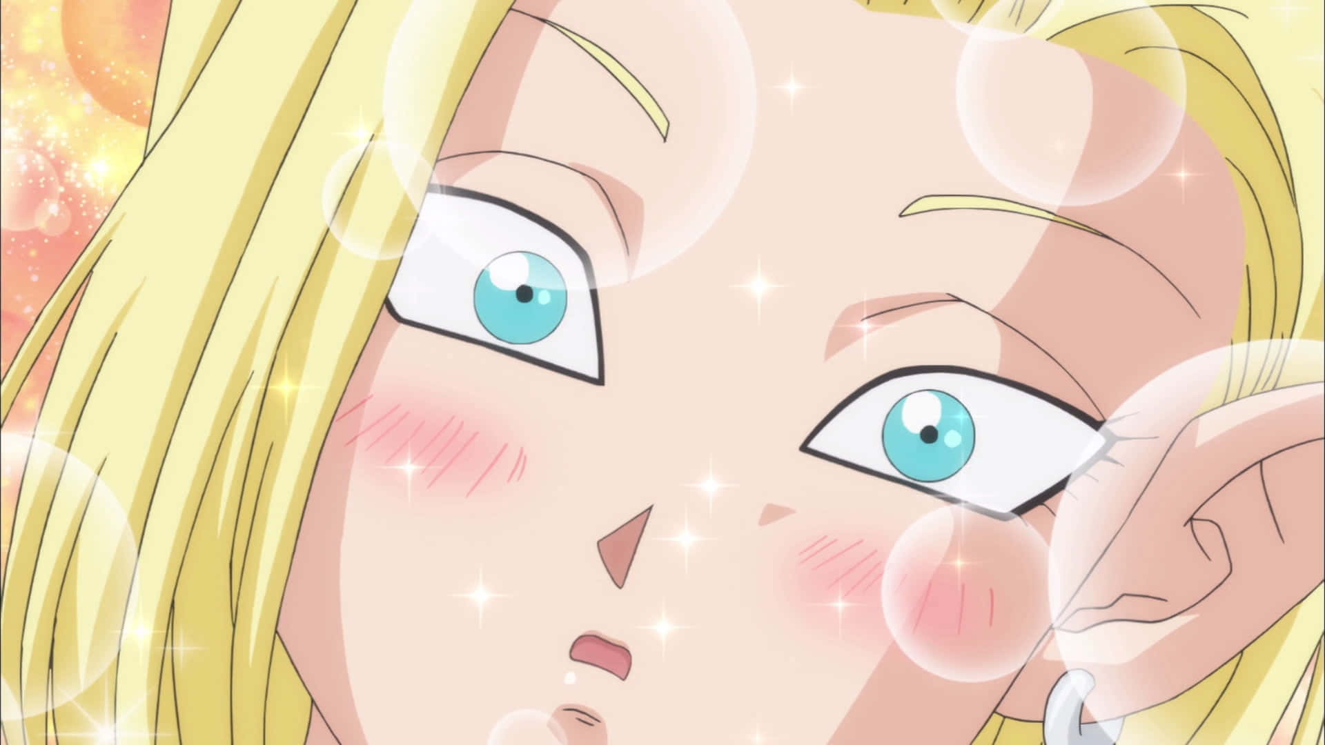 Android 18, blonde hair, blue eyes, Full HD Desktop Wallpaper