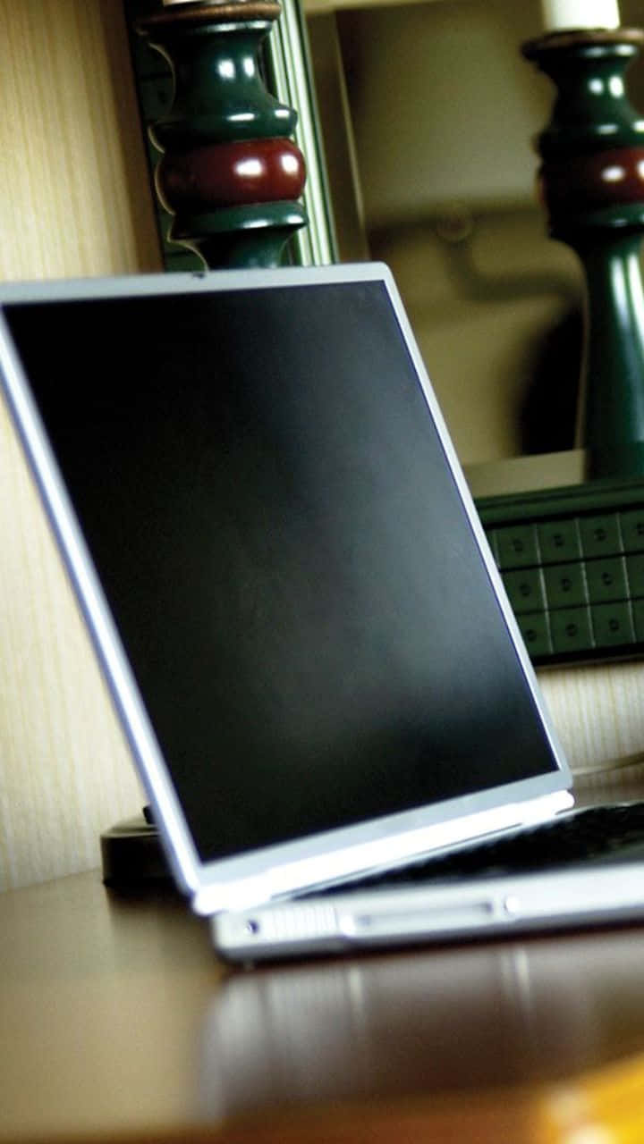 futuristic android user interface, desktop monitor, silver laptop, HD Phone Wallpaper
