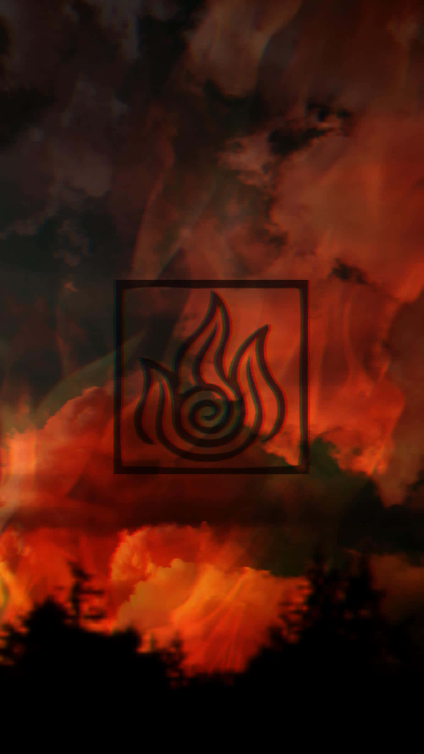 Android Fire, fire, flame symbol, Full HD Phone Wallpaper
