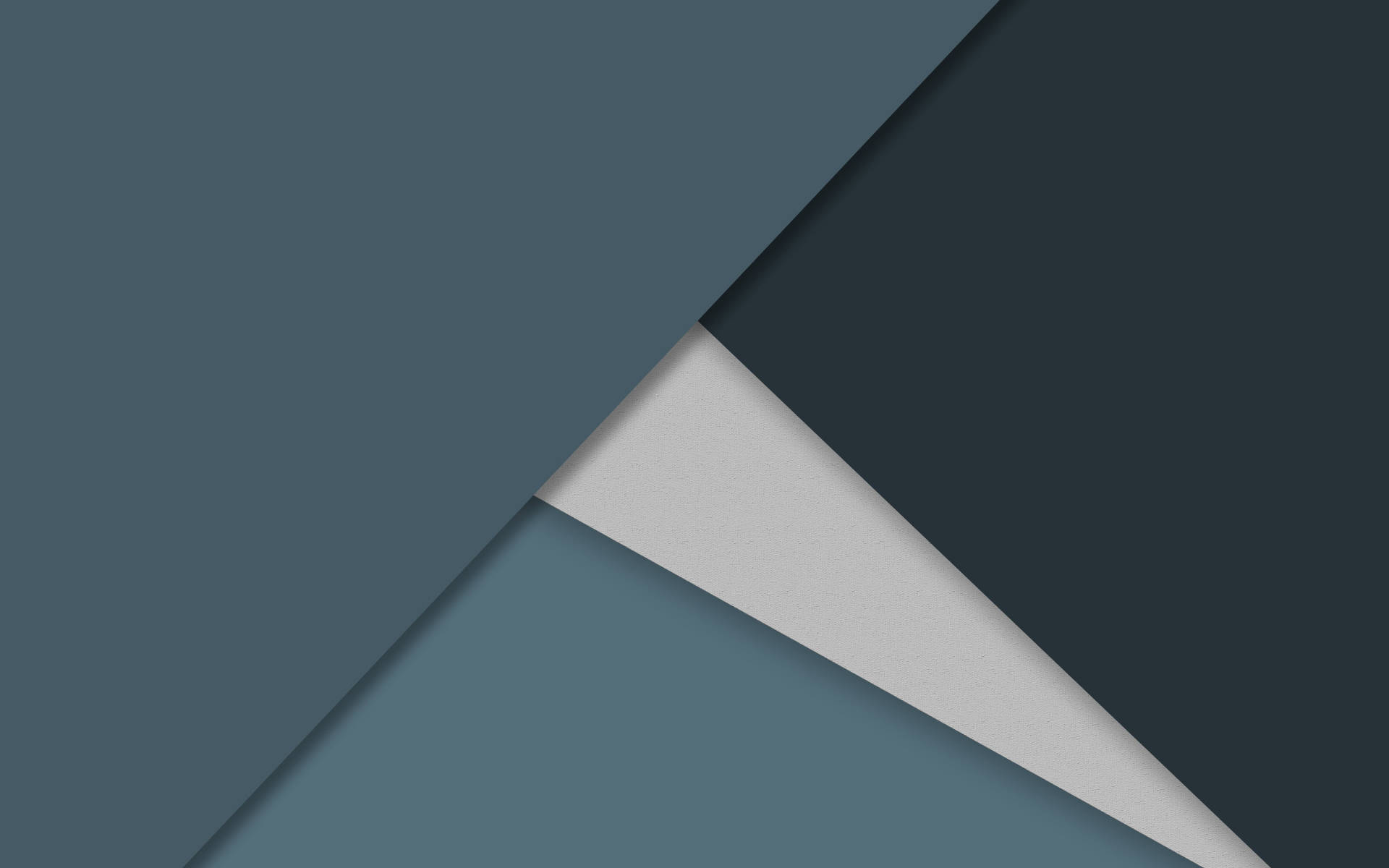 overlapping gray android material design, matte paper triangles, muted teal gray, Full HD Desktop Wallpaper