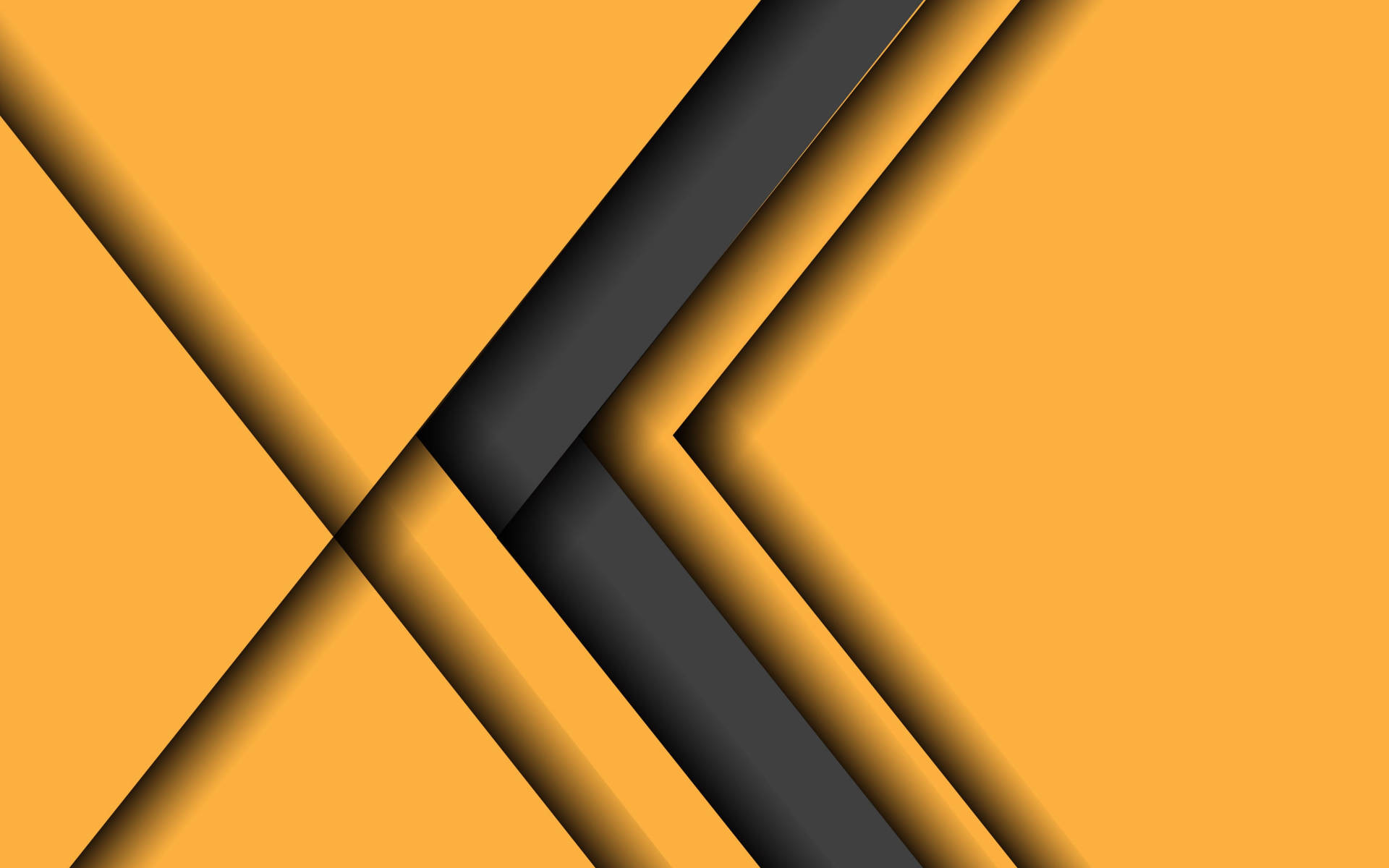 black, yellow, android material design, Full HD Desktop Wallpaper