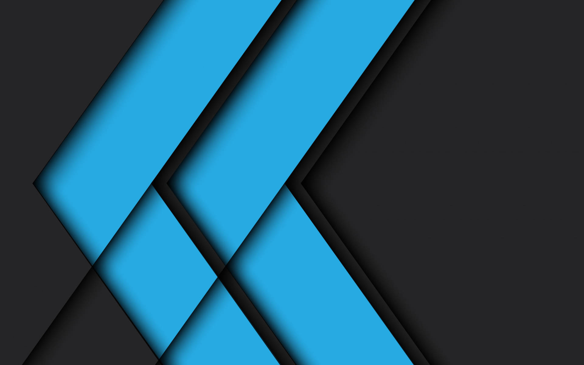 Android Material Design, blue, black, Full HD Desktop Wallpaper