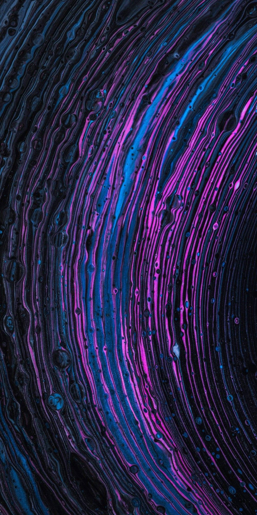 electric blue, magenta, deep black, Full HD Phone Wallpaper