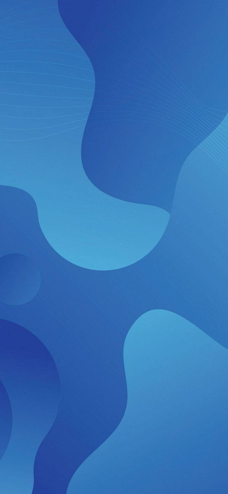 Android 11, blue, abstract art, HD Phone Wallpaper