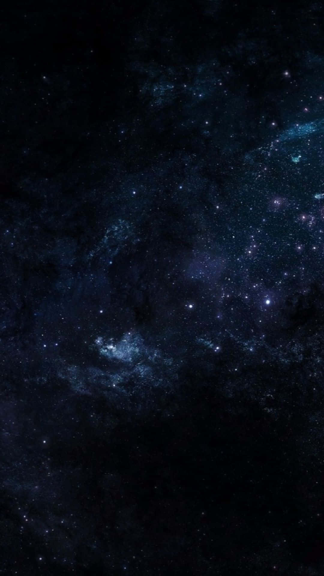 Android Space, deep blue cosmic expanse, twinkling stars, Full HD Phone Wallpaper