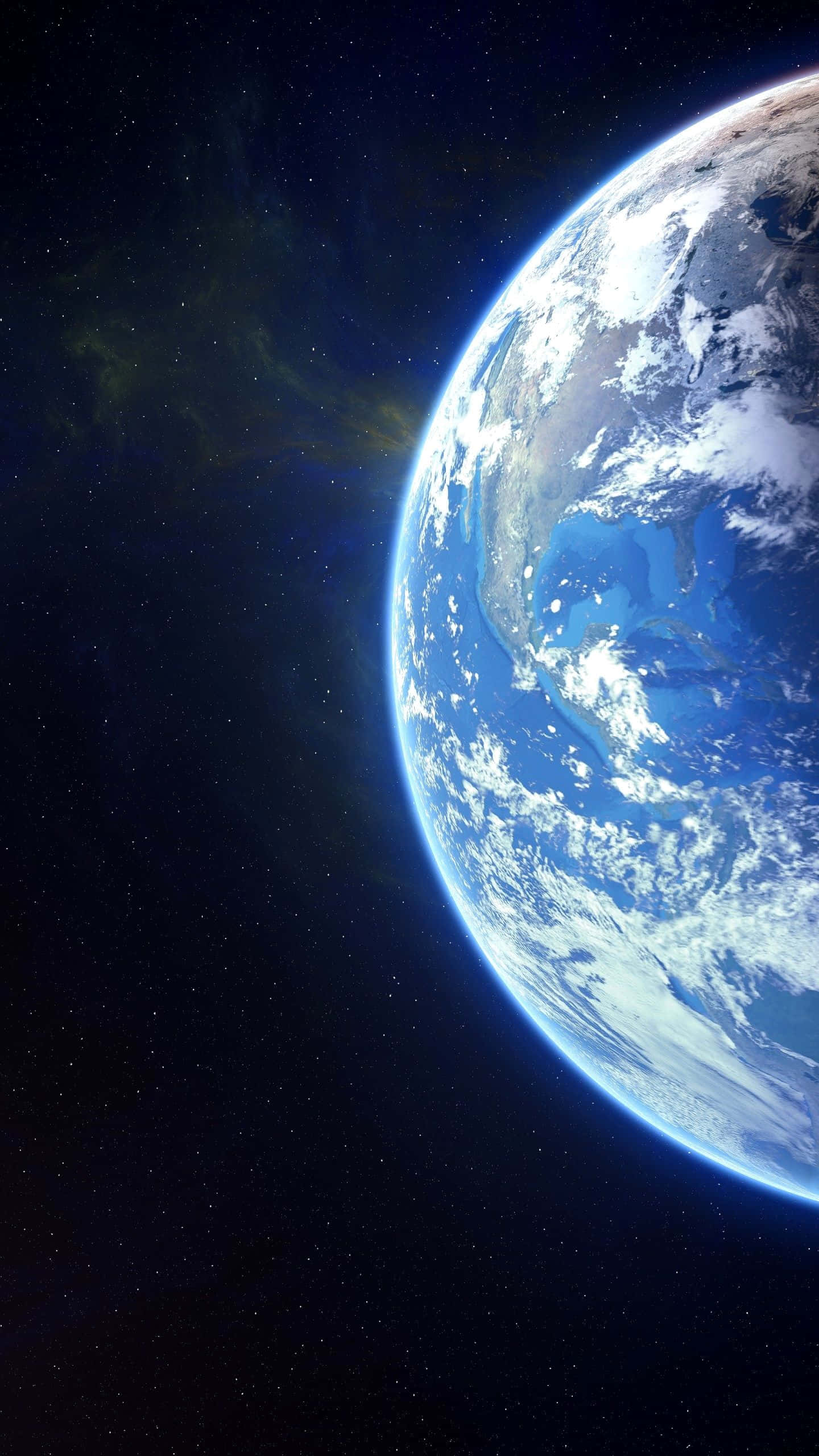 Android Space, Earth, space, 2K Phone Wallpaper