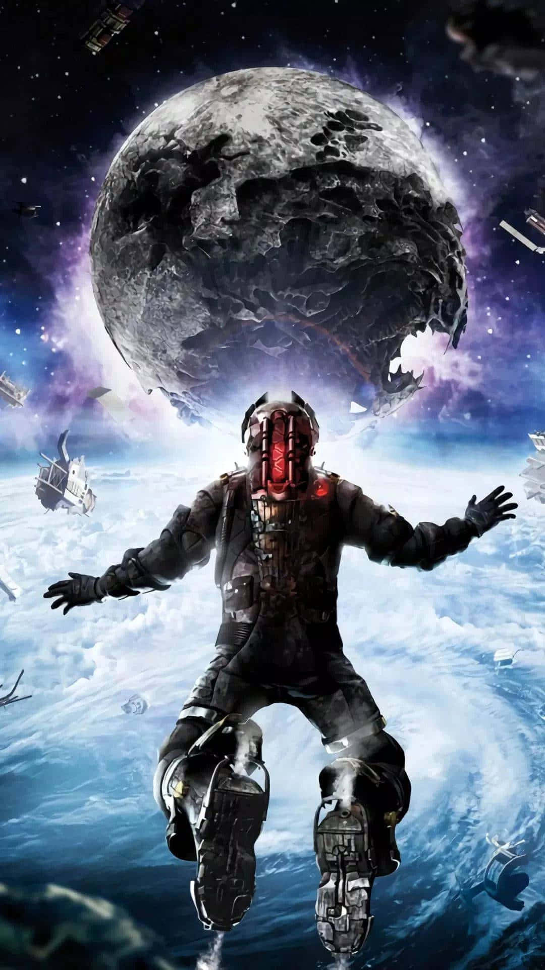 Android Space, astronaut, zero gravity, Full HD Phone Wallpaper