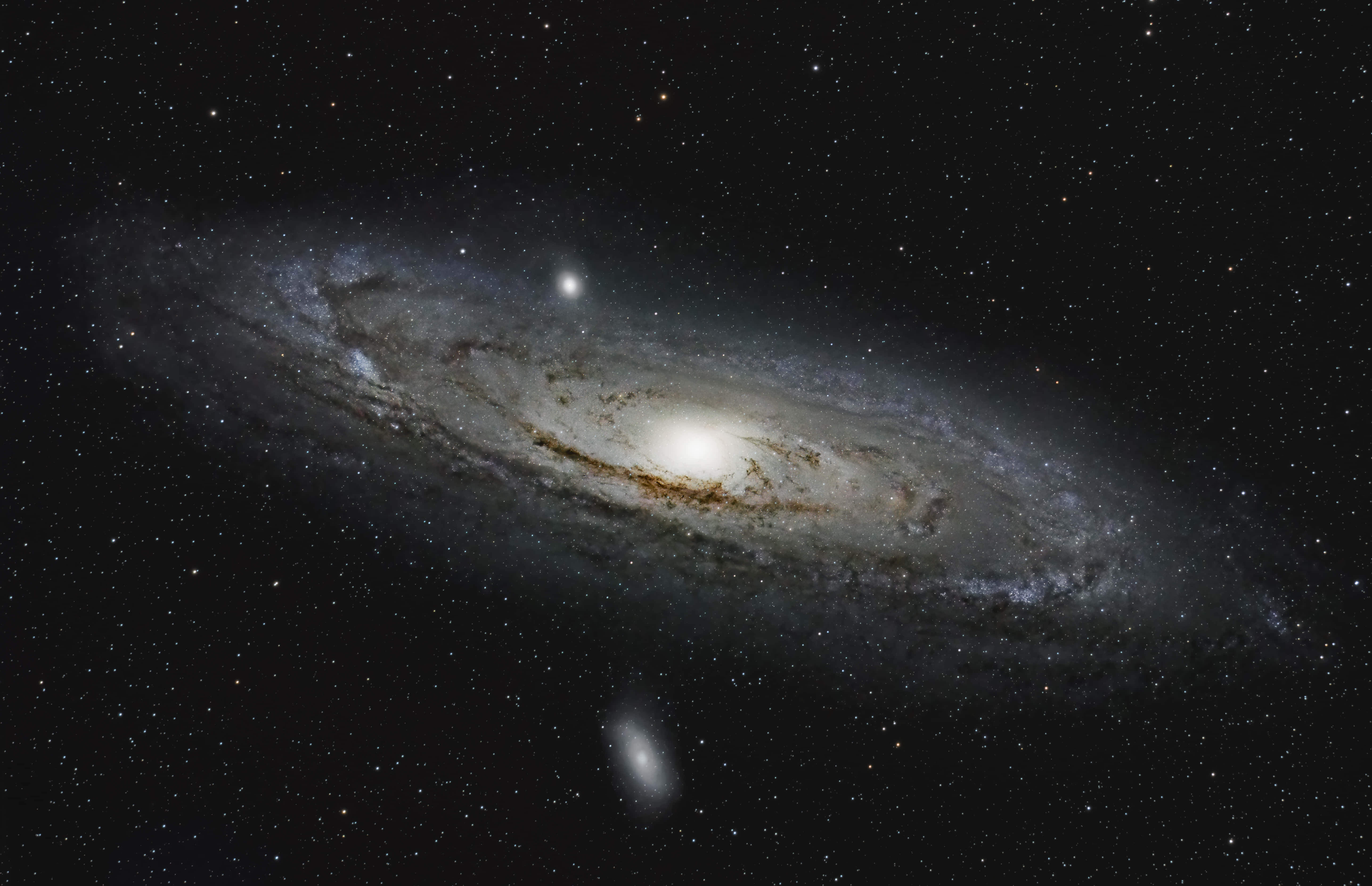 Andromeda Galaxy, 4K, spiral galaxy, 5K Desktop Wallpaper