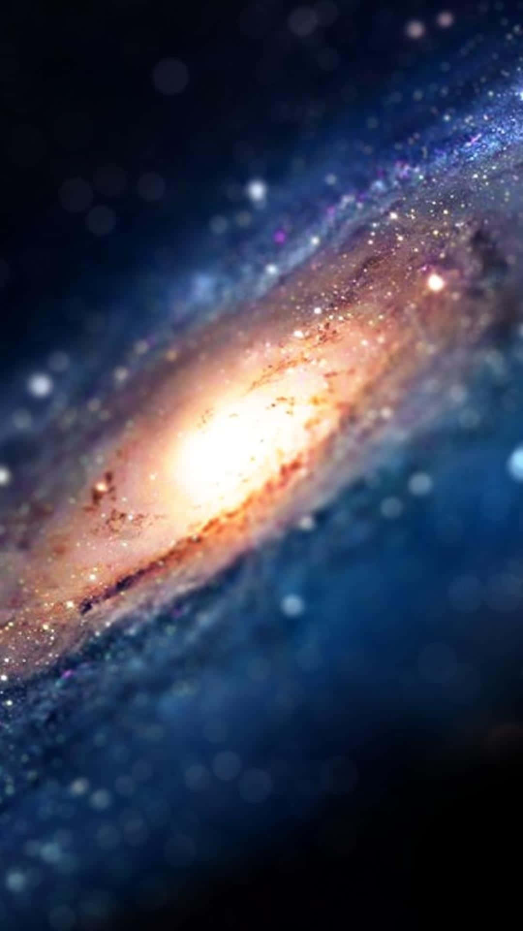Andromeda Galaxy, 4K, spiral galaxy, Full HD Phone Wallpaper