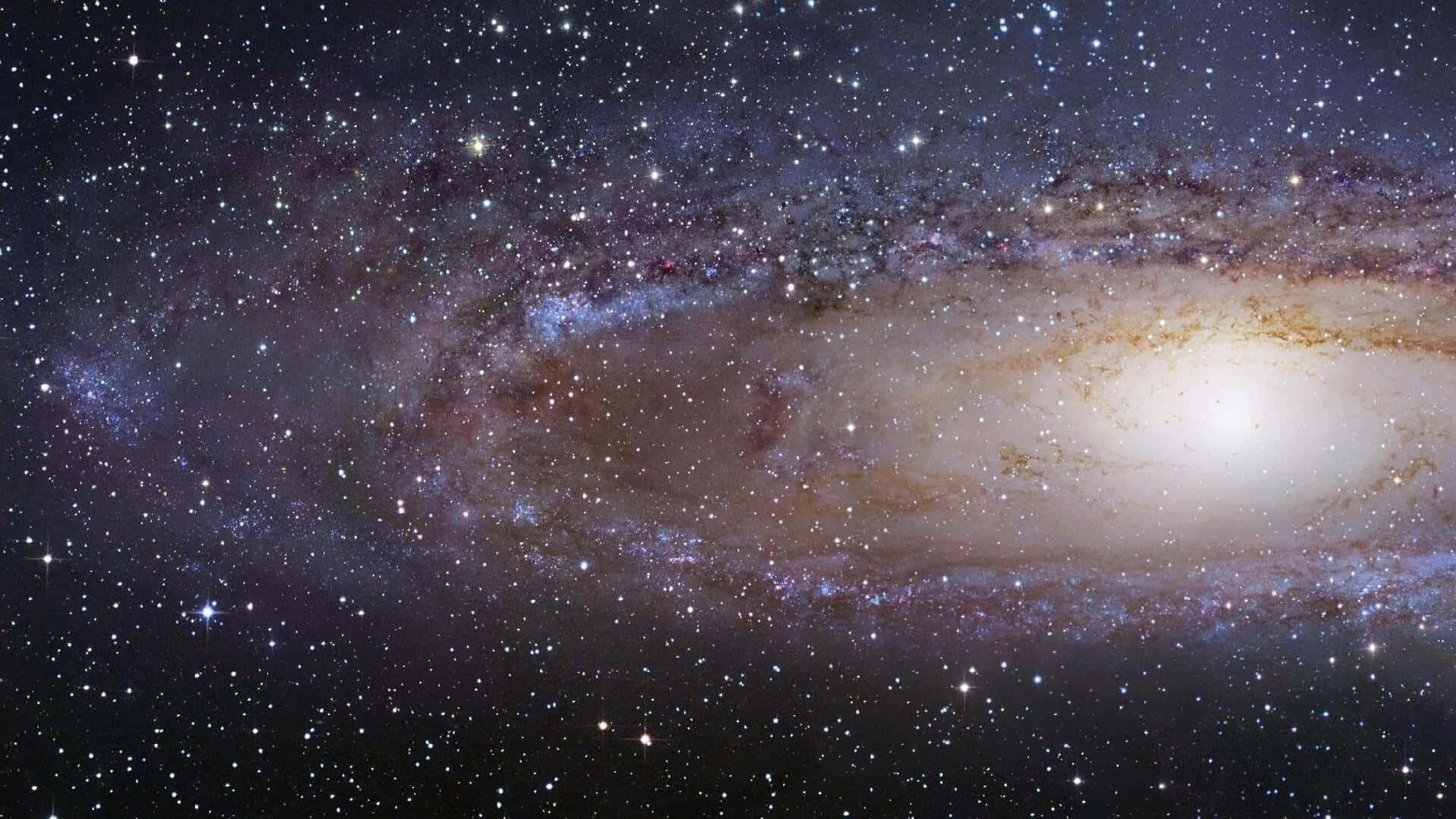 Andromeda Galaxy, 4K Resolution, spiral galaxy, Full HD Desktop Wallpaper
