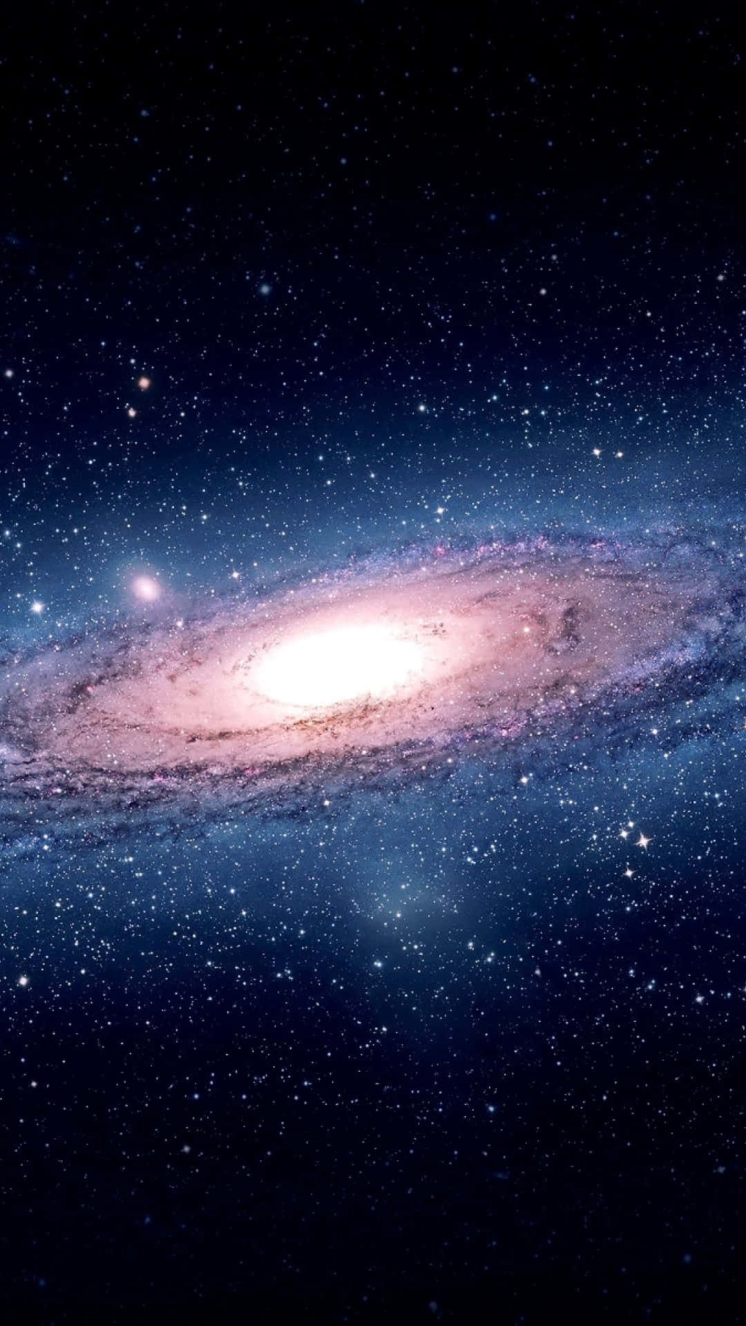 Andromeda Galaxy, 4K clarity, spiral galaxy, Full HD Phone Wallpaper