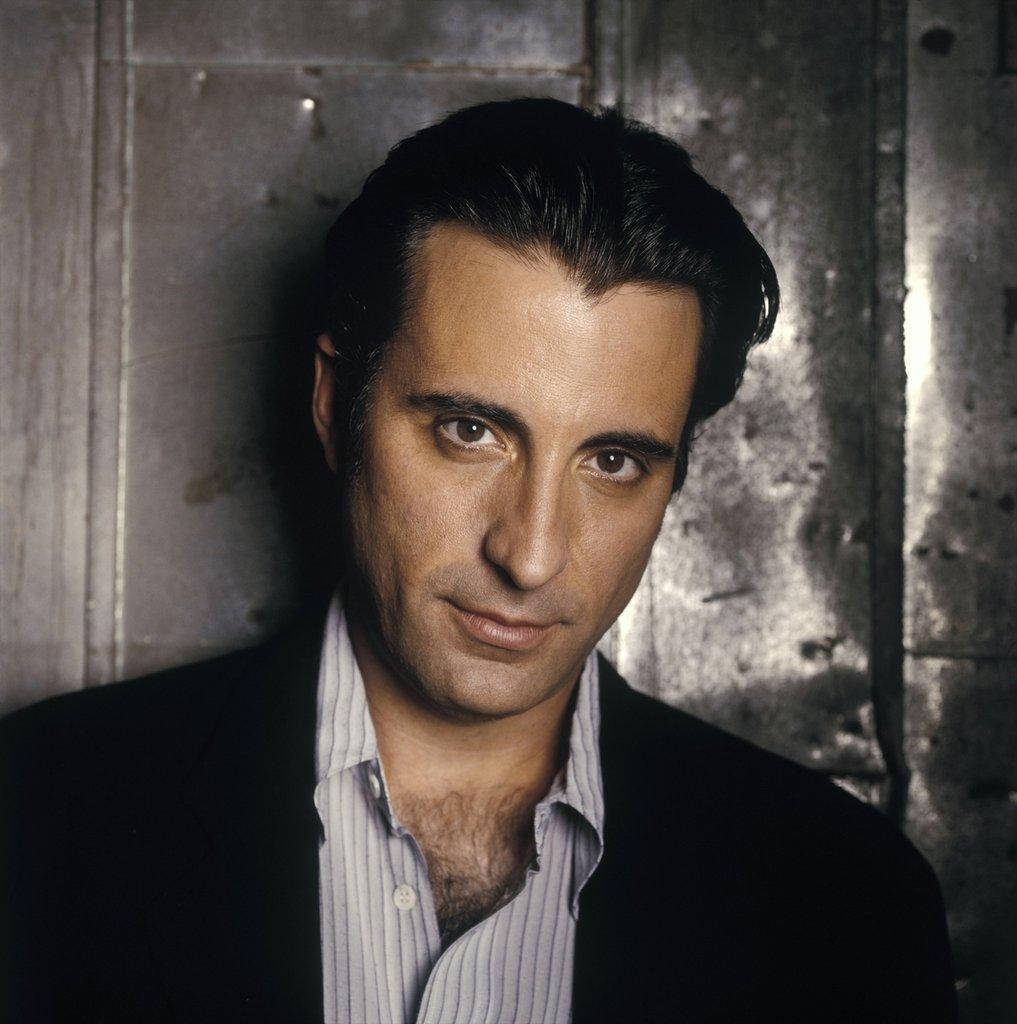 Andy Garcia, dark hair, intense eyes, SD Phone Wallpaper