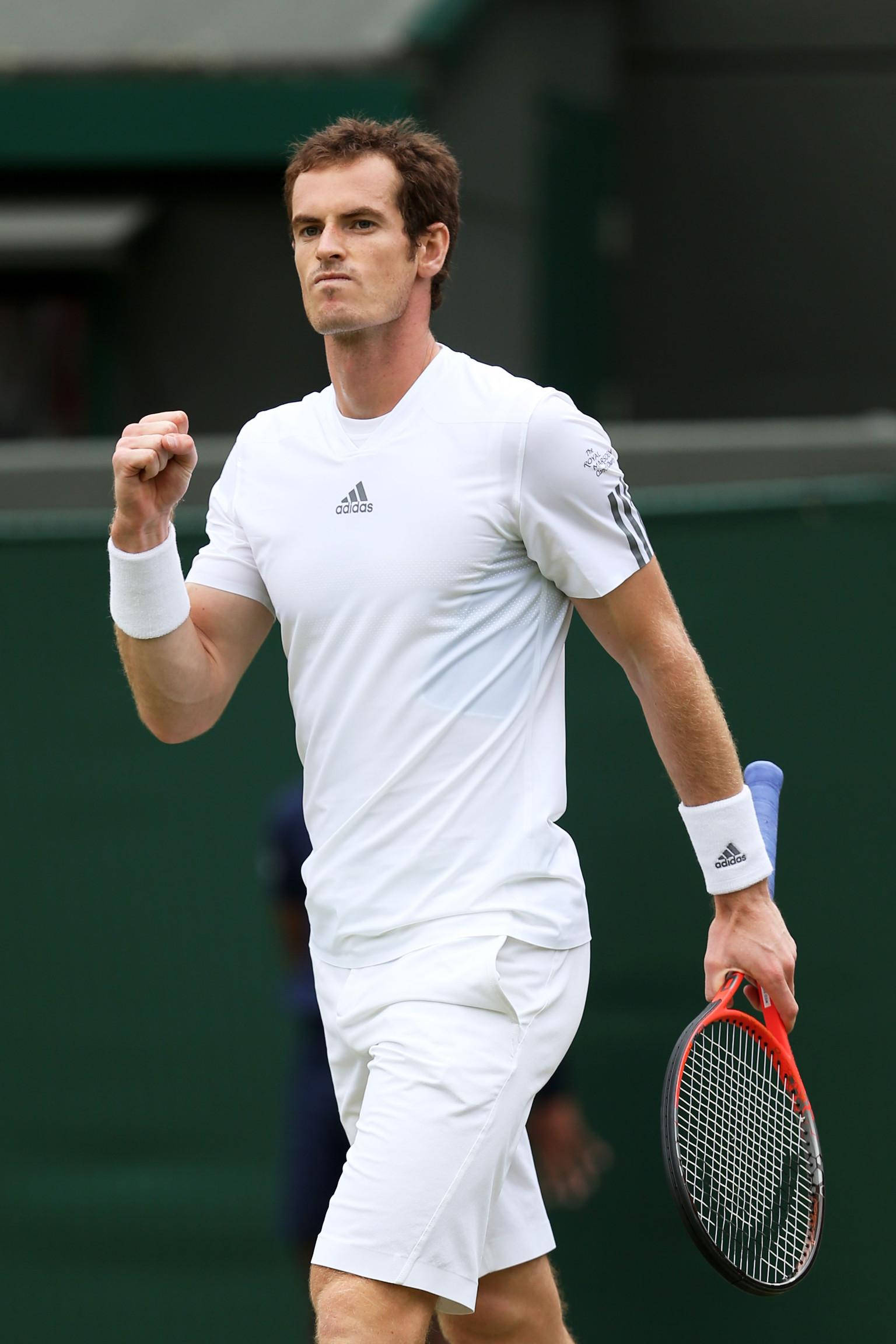 Andy Murray, adidas, white, Full HD Phone Wallpaper