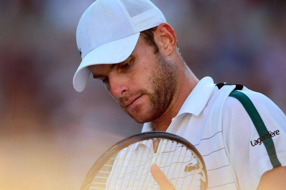 Andy Roddick, racket, white cap, SD Desktop Wallpaper