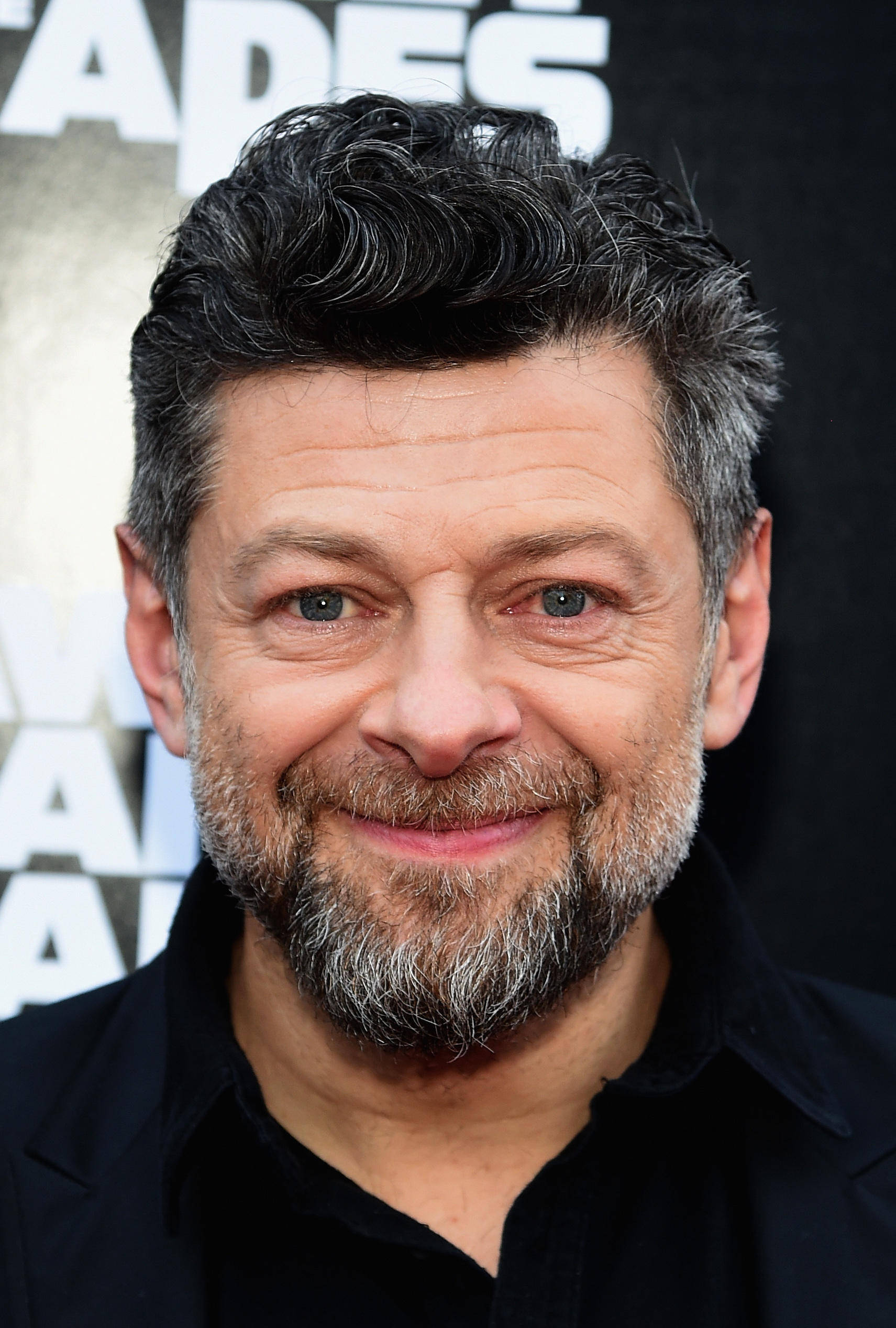 Andy Serkis, black suit jacket, close-up portrait, Full HD Phone Wallpaper