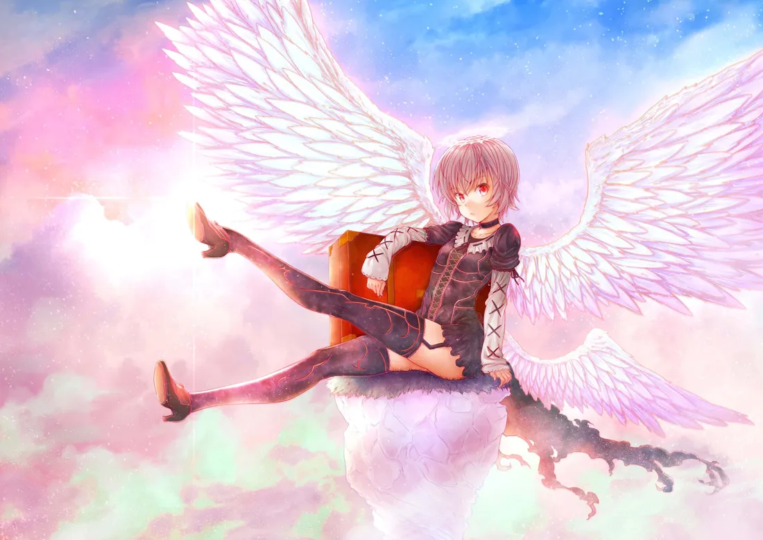Angel Aesthetic Clouds