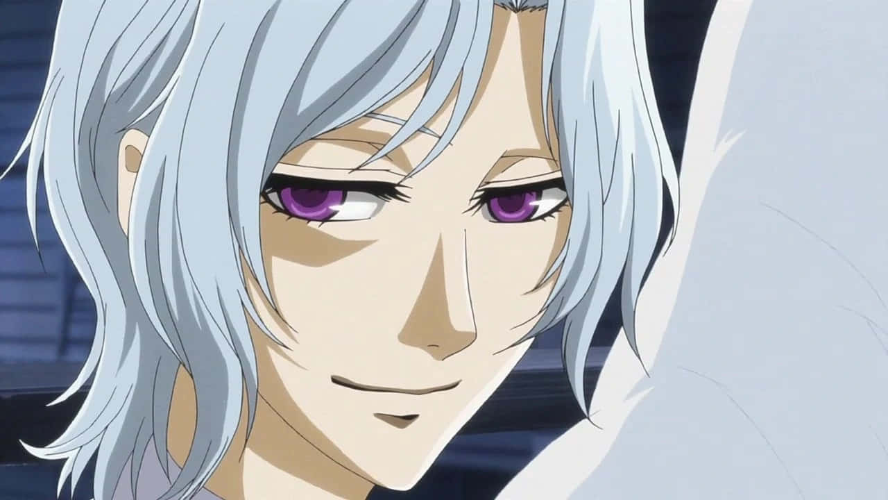 Angela Blanc, anime character, silver hair, HD Desktop Wallpaper