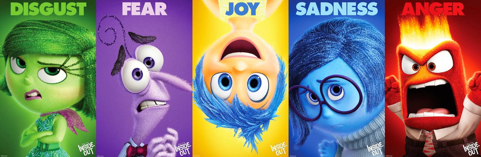 Inside Out, Anger Inside Out, emotion characters, HD Desktop Wallpaper