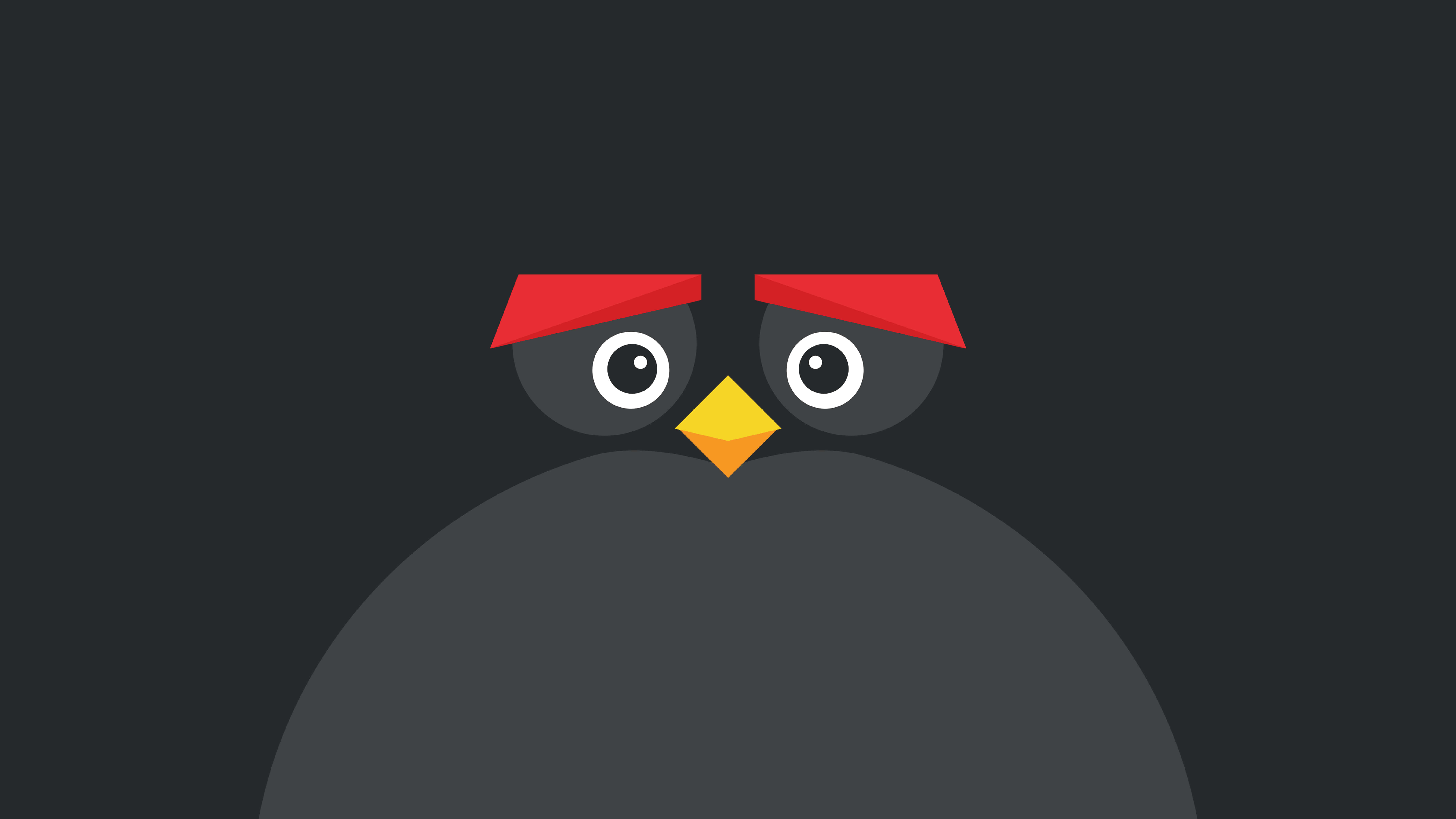 Angry Birds, Red, yellow beak, 8K Desktop Wallpaper