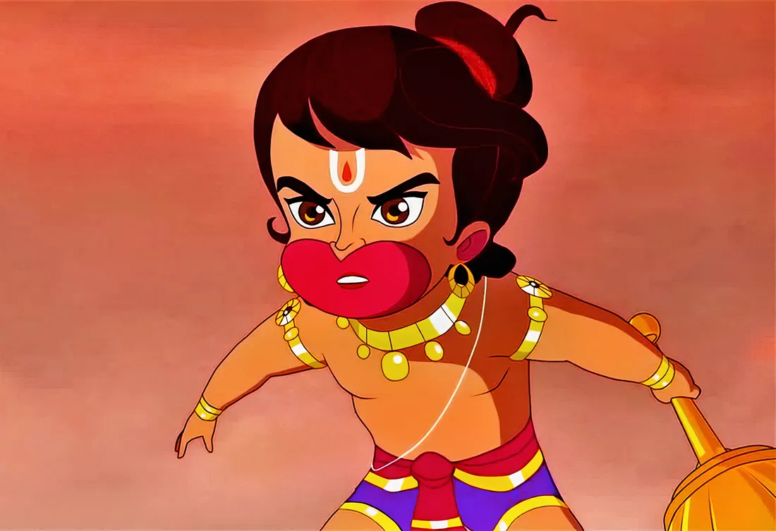 Angry Hanuman