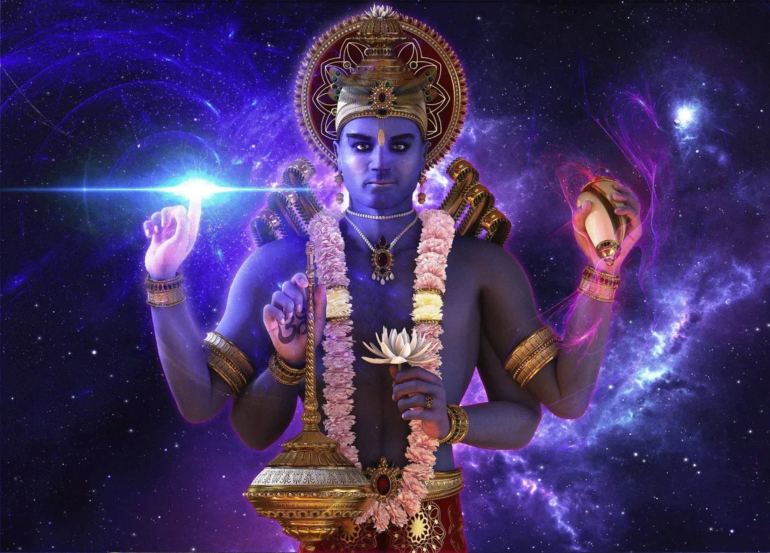 Angry Vishnu