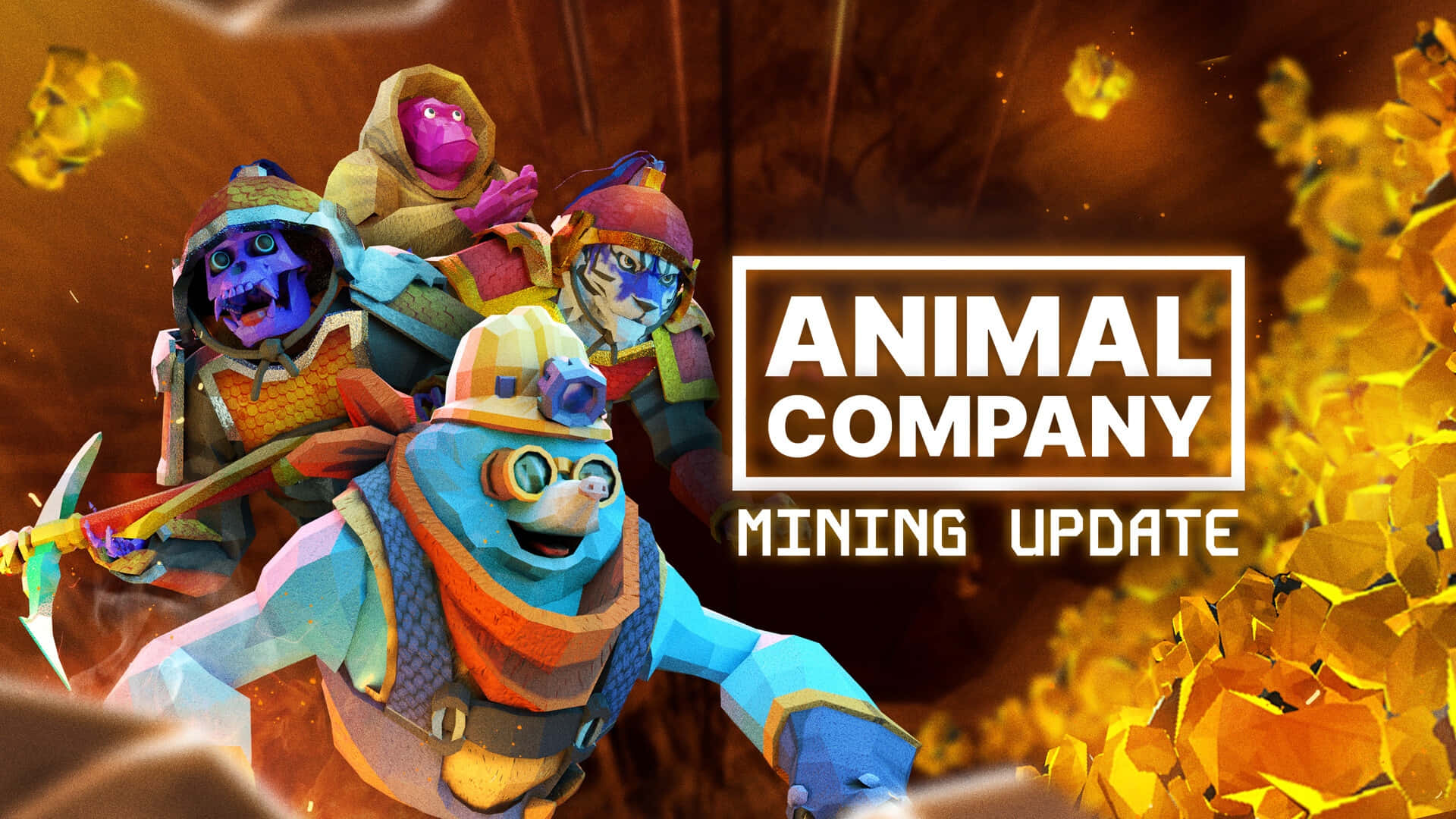 Animal Company, mining update, colorful gear, Full HD Desktop Wallpaper