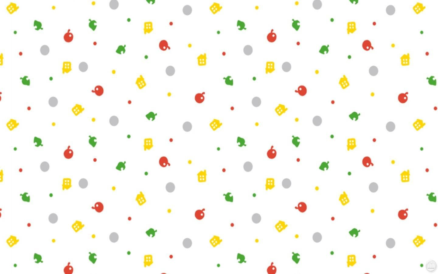 Animal Crossing, red, green, HD Desktop Wallpaper