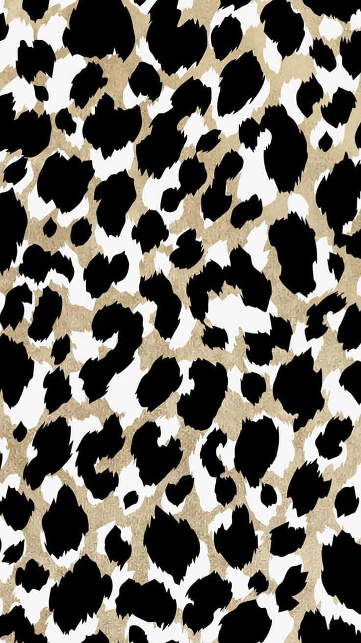 animal print, leopard print pattern, black spots, HD Phone Wallpaper