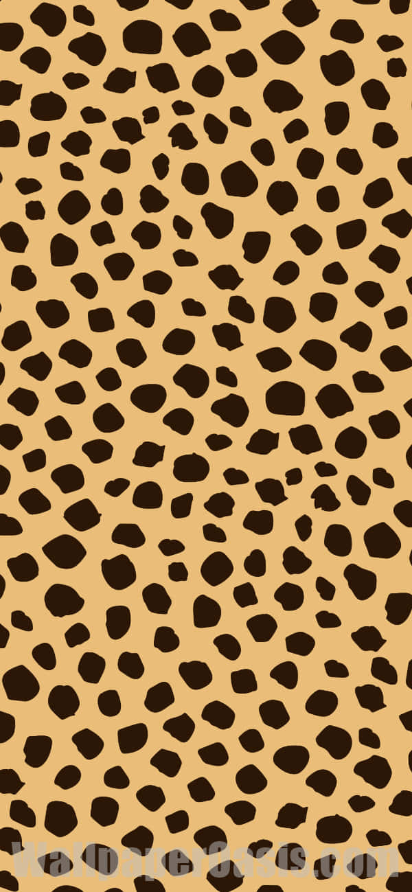 leopard print, brown, black, HD Phone Wallpaper