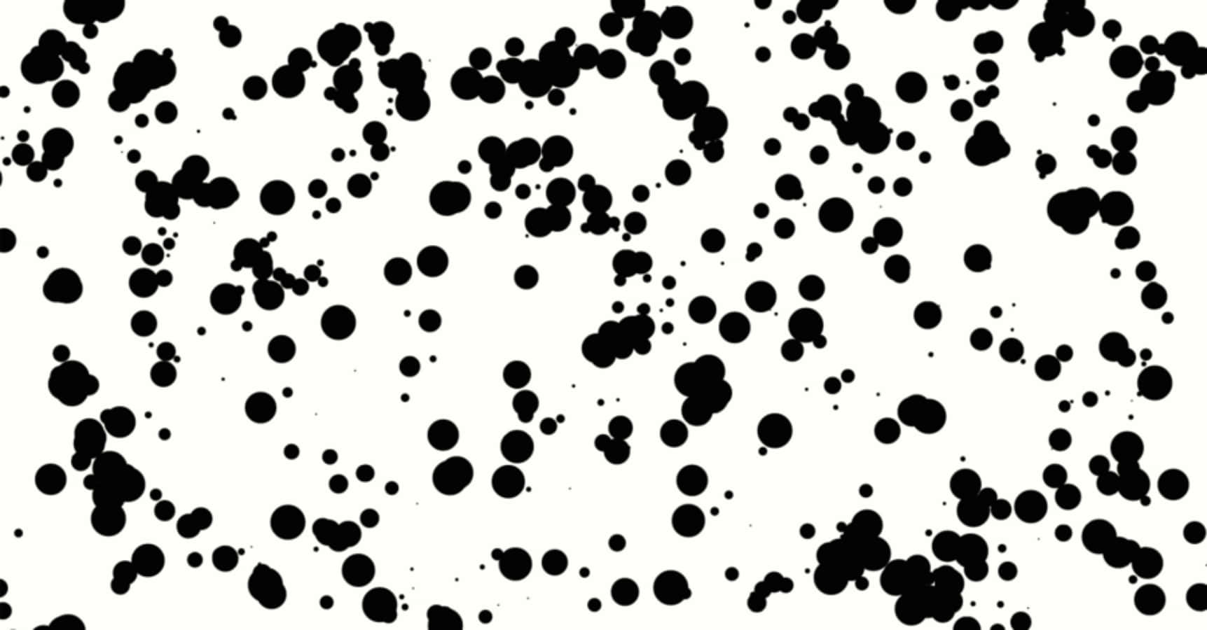 Dalmatian Print, black ink splatter, stark white background, HD Desktop Wallpaper