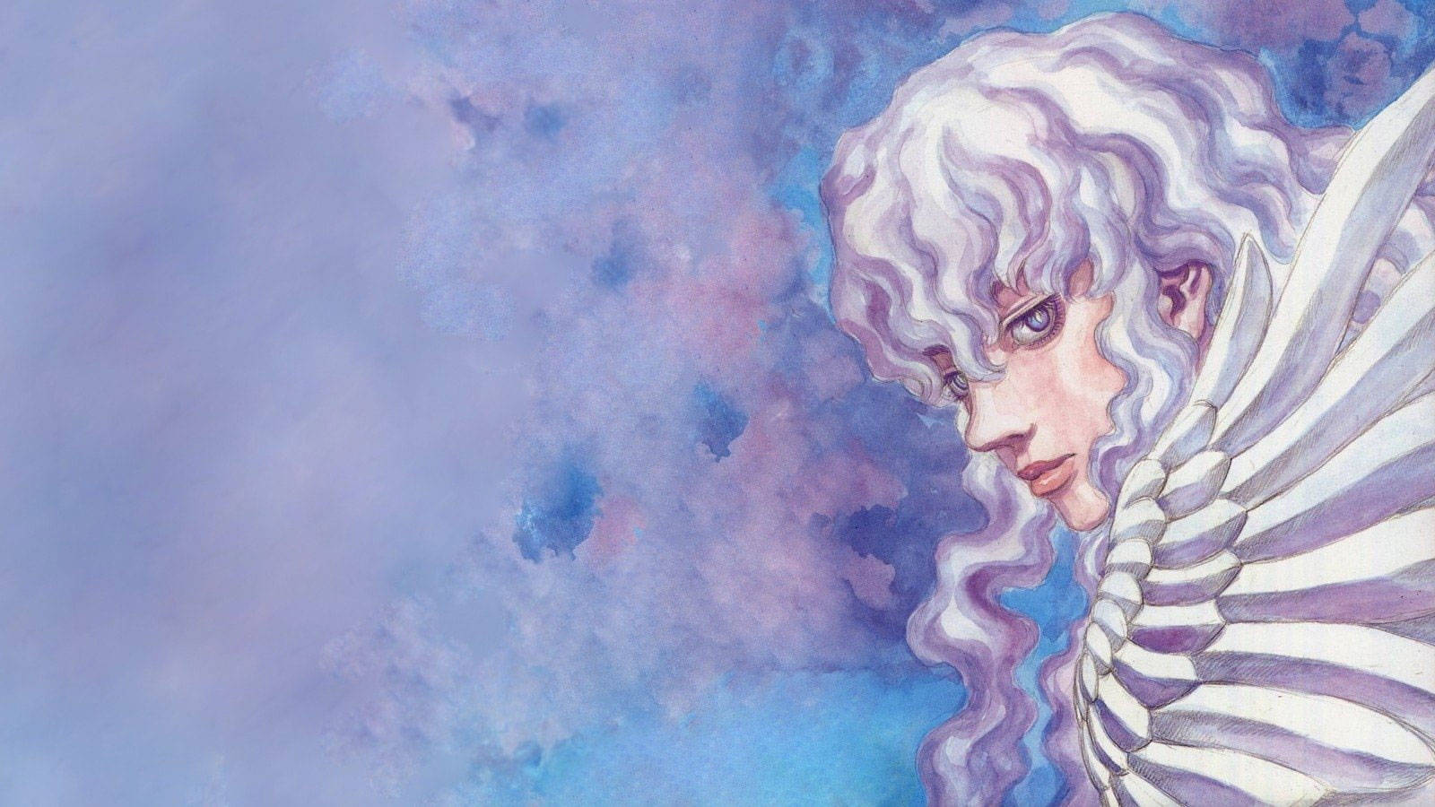 Berserk, angel, white wings, HD Desktop Wallpaper