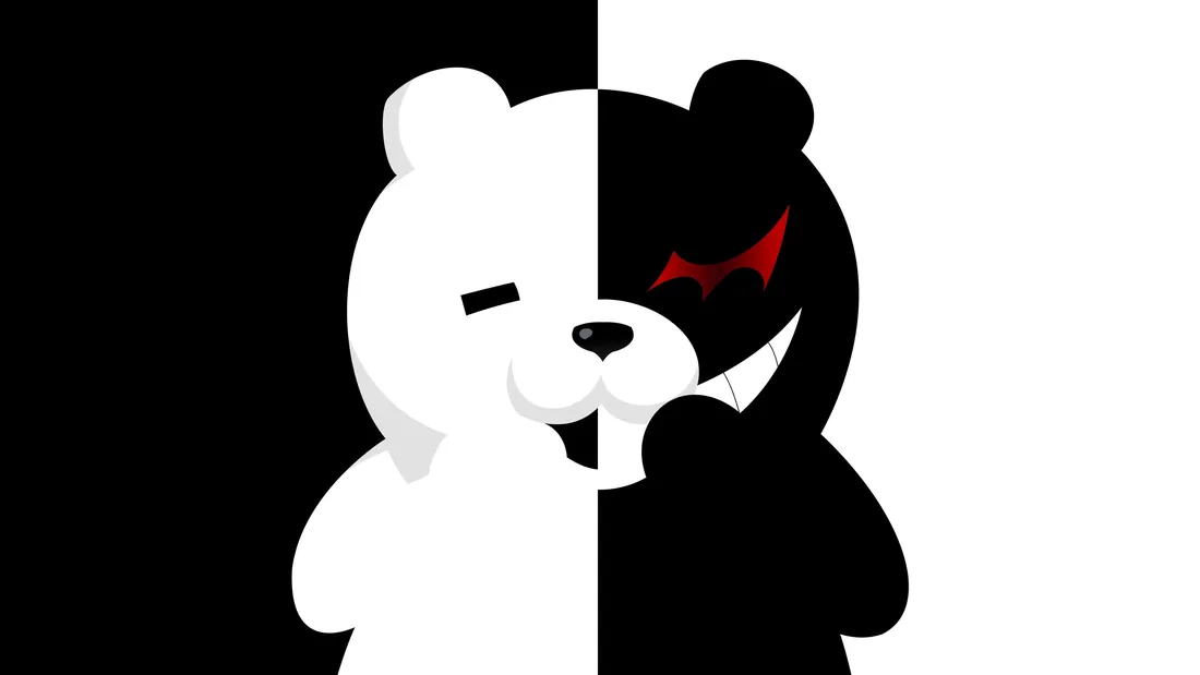 Anime black and white