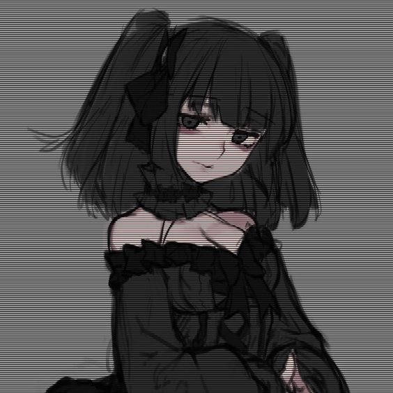 grunge aesthetic, anime girl, emo, SD Desktop Wallpaper