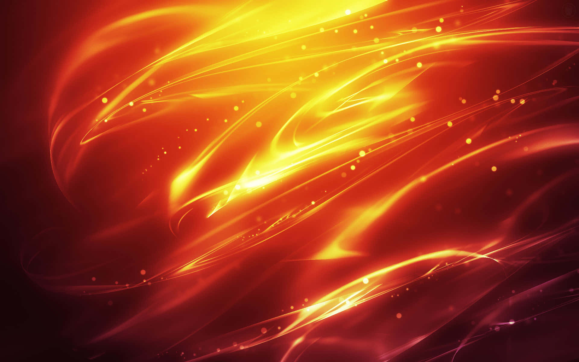 Anime Fire, orange, yellow, Full HD Desktop Wallpaper