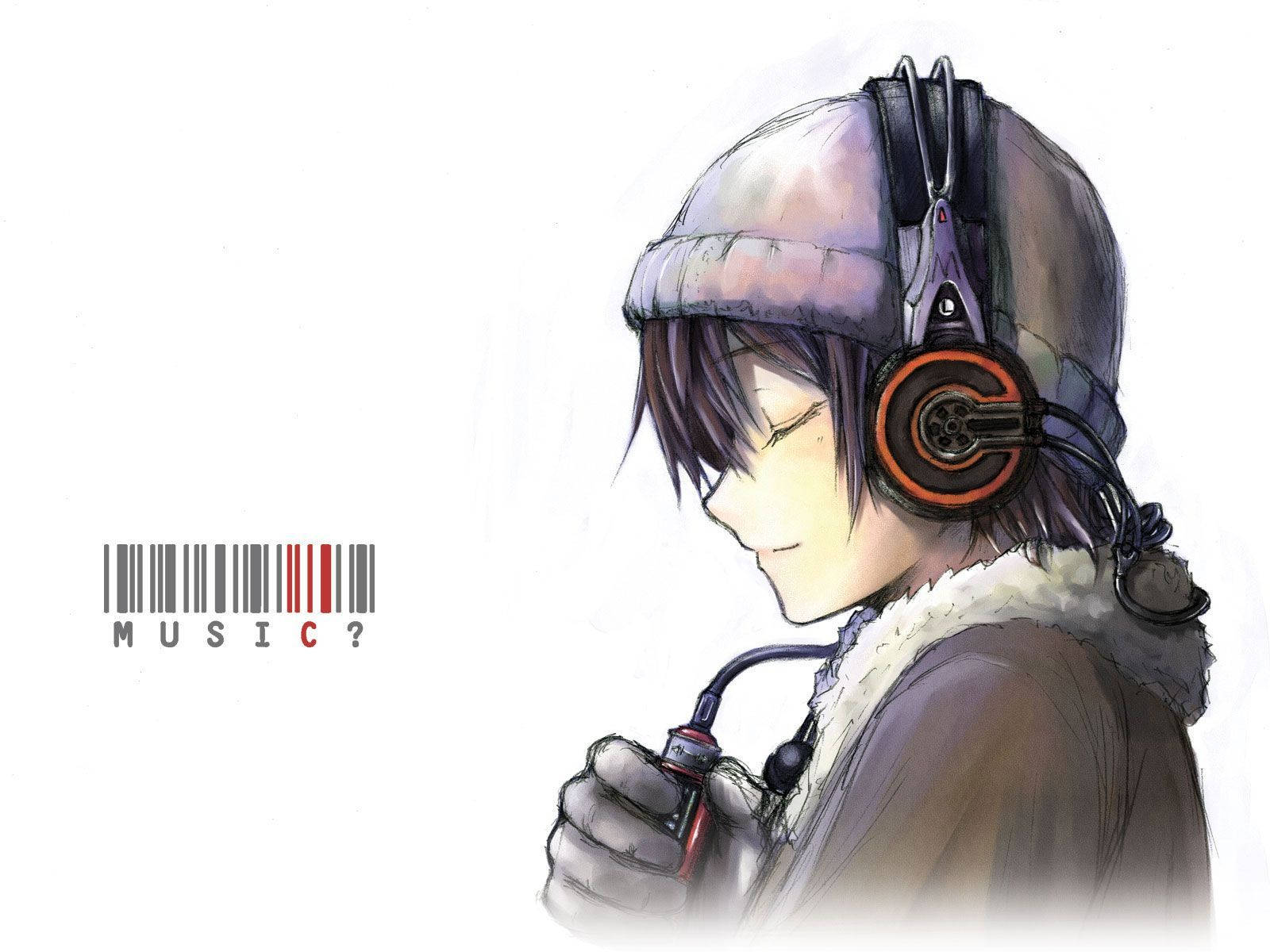 Anime Gaming, winter hat, coat, HD Desktop Wallpaper