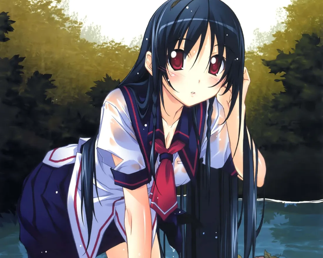 Anime Girl Black Hair