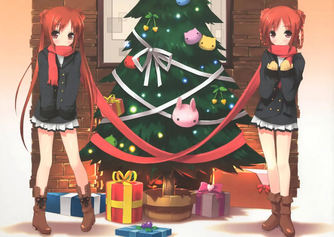 Anime Girl Christmas